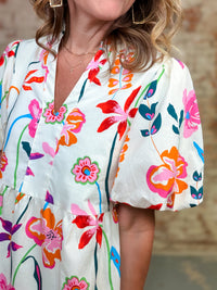 THML Janna Floral Dress