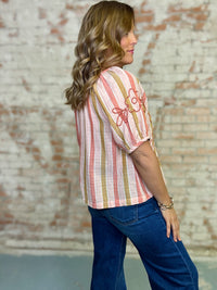 Ivy Jane Flor Embroidered Top