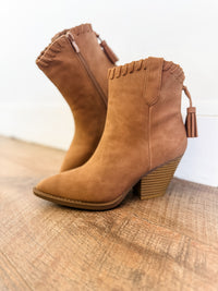 Derinda Whipstitch Ankle Boot - FINAL SALE