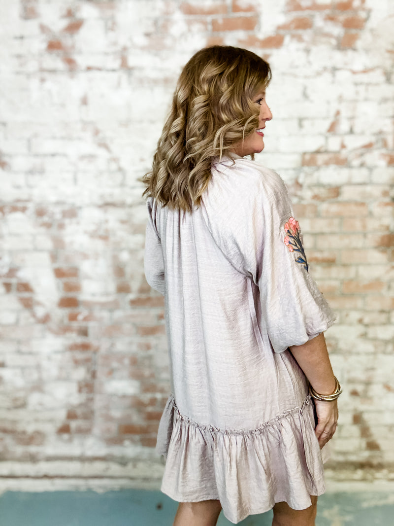 Axis Ruffled Tiered Dress
