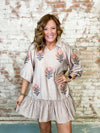 Axis Ruffled Tiered Dress