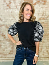 THML Midnight Bloom Top