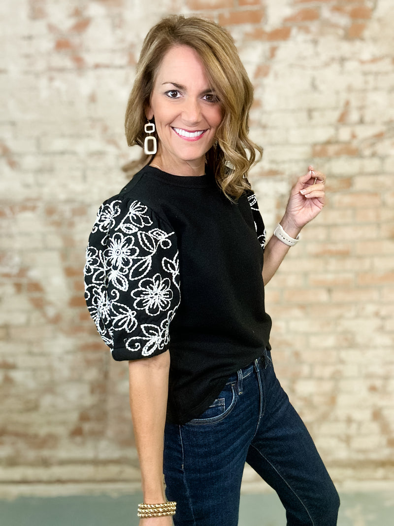 THML Midnight Bloom Top