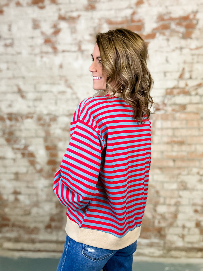 Oscar Stripe Top