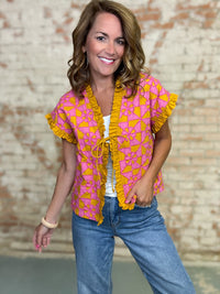 Ivy Jane Floral Patchwork Appliqued Vest