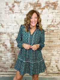 Kirby Geometric Dress