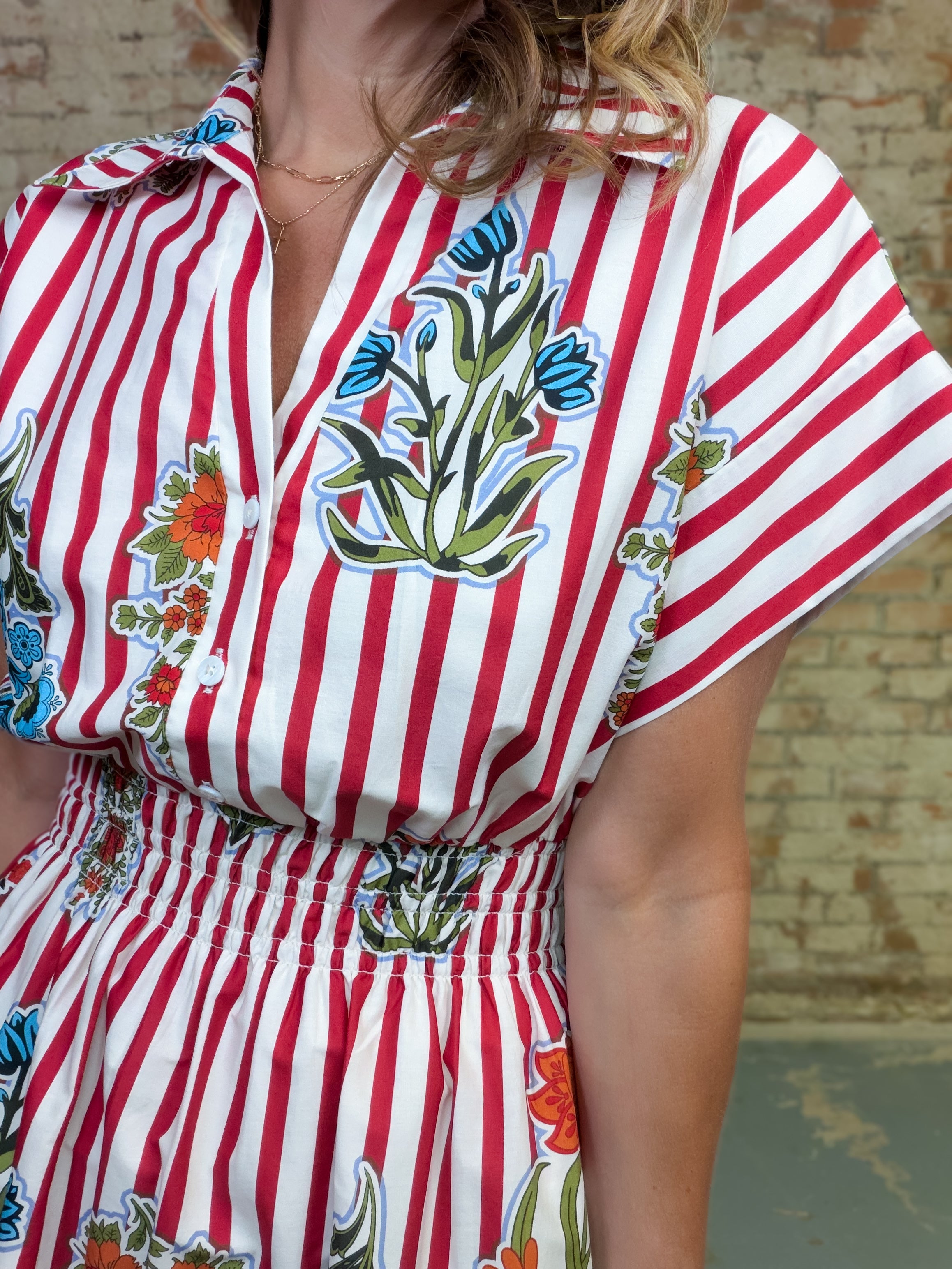 THML Alissa Stripe Dress