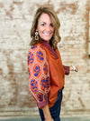 Ruby Floral Top