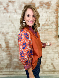 Ruby Floral Top