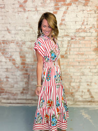 THML Alissa Stripe Dress