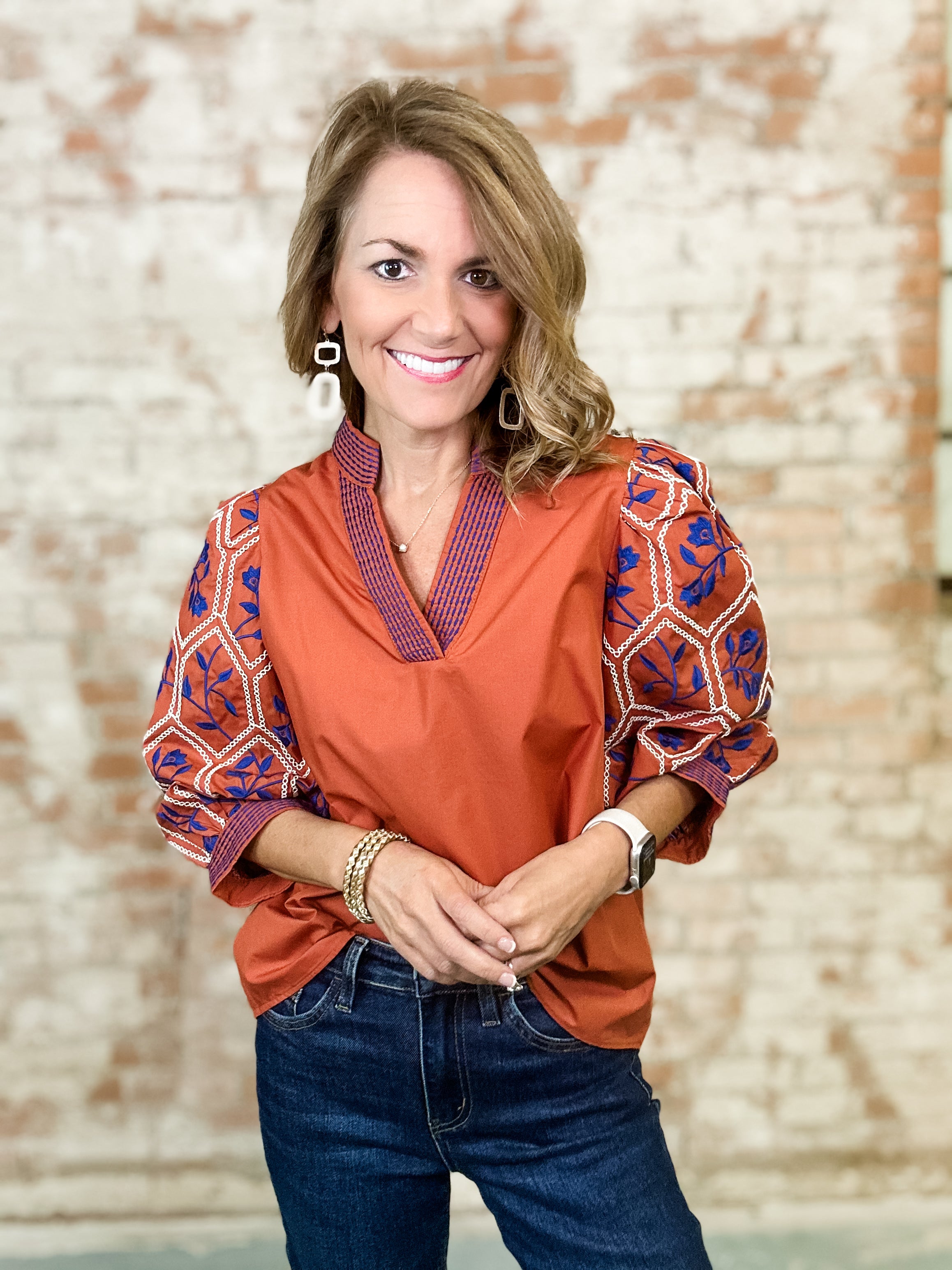 Ruby Floral Top