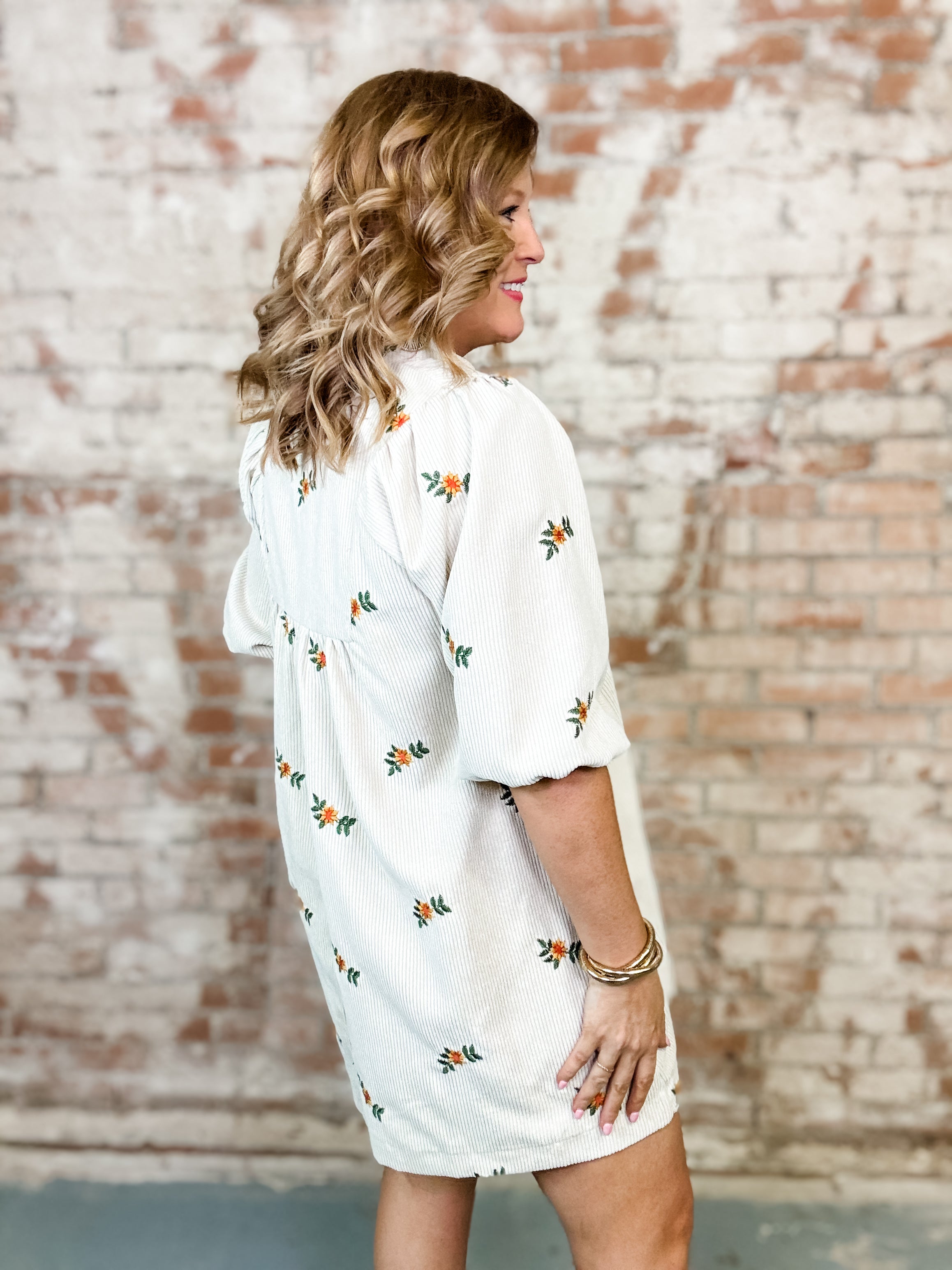Marlo Corduroy Dress