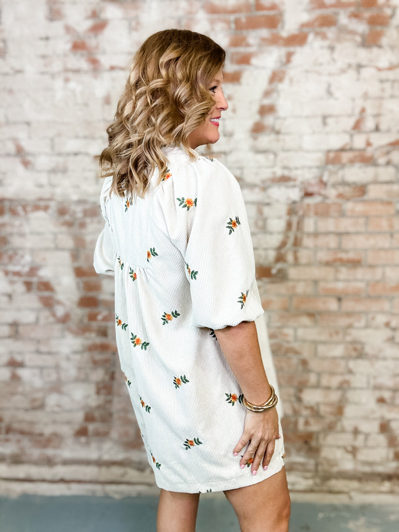 Marlo Corduroy Dress