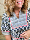 THML Valinda Mixed Print Top