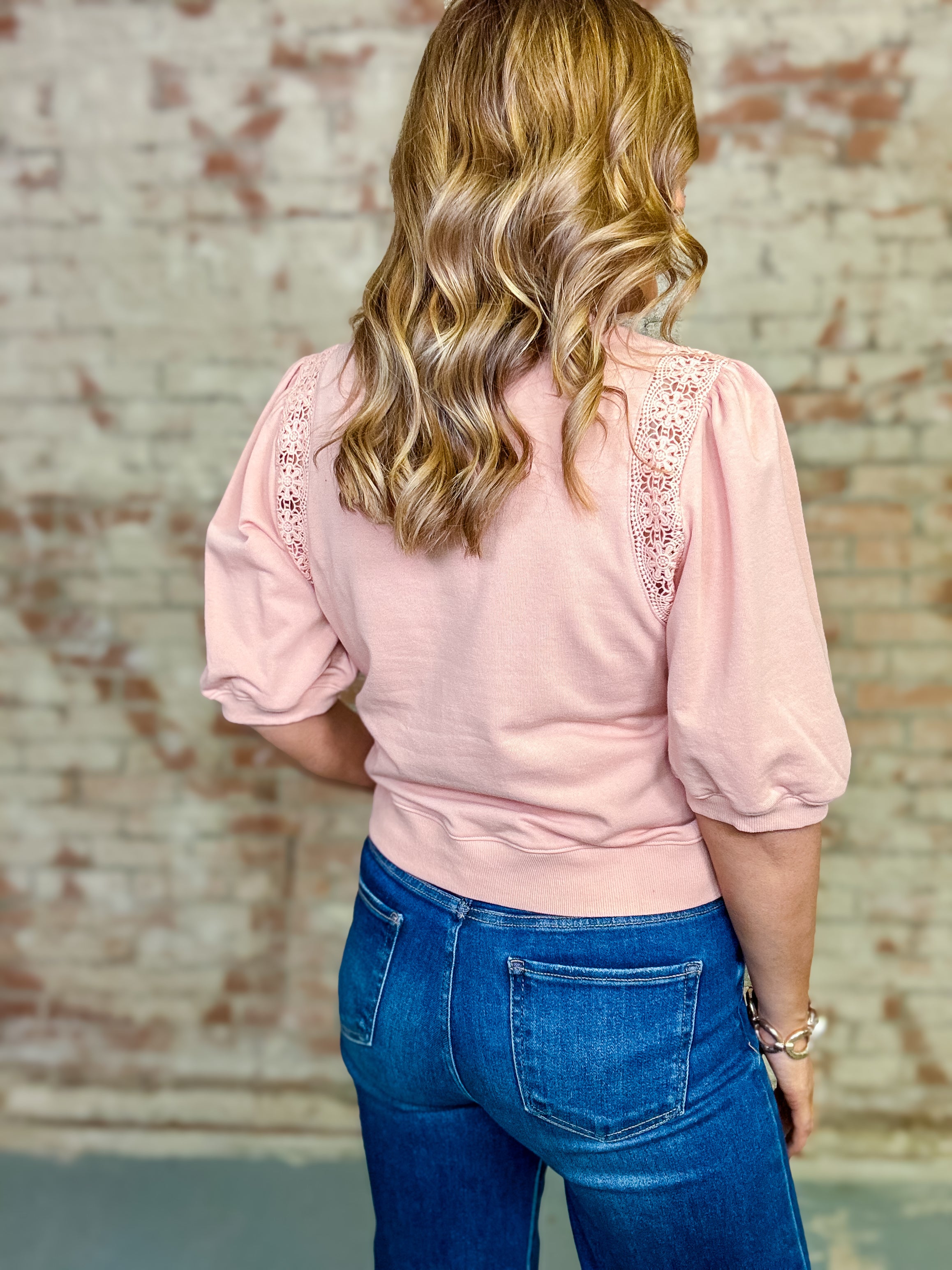 Brailey Lace Crochet Top