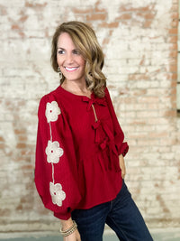 Jodi Peplum Top