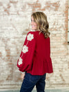 Jodi Peplum Top