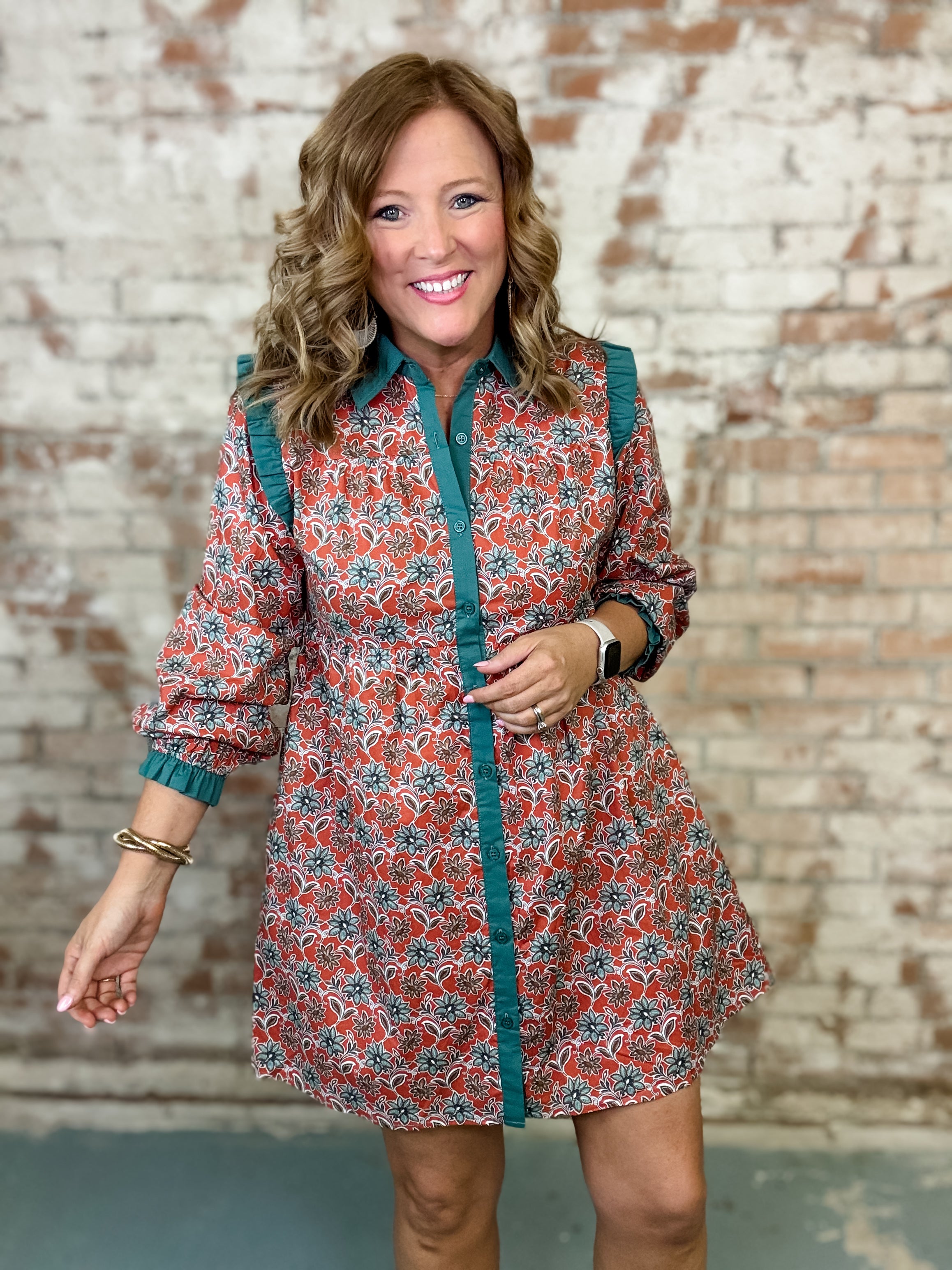 Muse Ruffle Dress