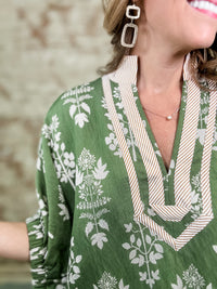 Babs Floral Boho Top
