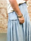Bozeman Palazzo Chambray Pants