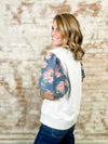 Flora Contrast Puff Sleeve Top