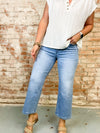 Chloe High Rise Crop Wide Leg