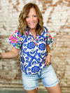 THML Kennard Embroidered Top