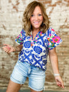 THML Kennard Embroidered Top