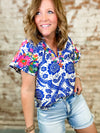 THML Kennard Embroidered Top