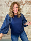 Kaye Denim Top