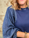 Kaye Denim Top