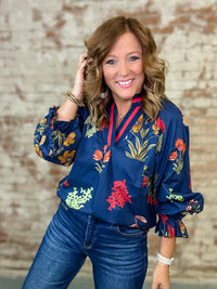 Elle V Neck Top