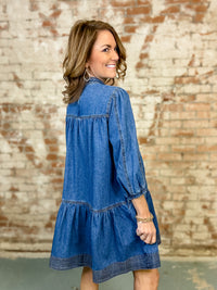 Wylie Bow Denim Dress