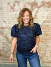 Ocean Puff Sleeve Top