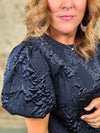 Ocean Puff Sleeve Top