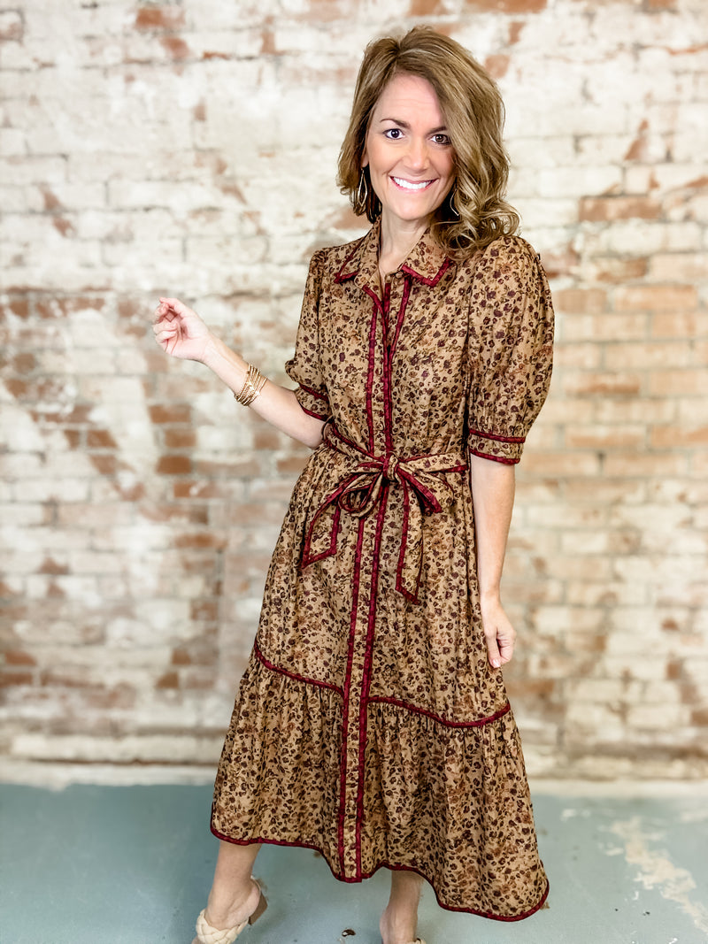 THML Kelsie Floral Dress