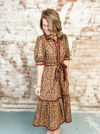 THML Kelsie Floral Dress