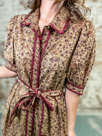 THML Kelsie Floral Dress