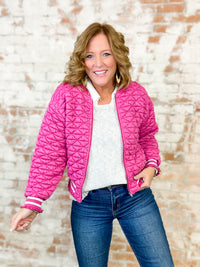 Danette Quilted Banded Jacket