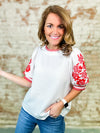 THML Cyndi Embroidered Top
