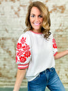 THML Cyndi Embroidered Top