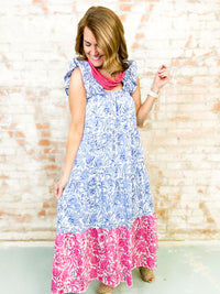 THML Ebby Print Dress