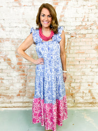 THML Ebby Print Dress