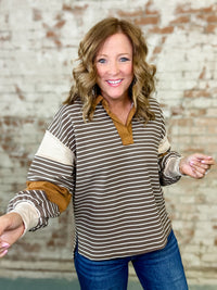 Shaina Stripe Top