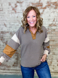 Shaina Stripe Top