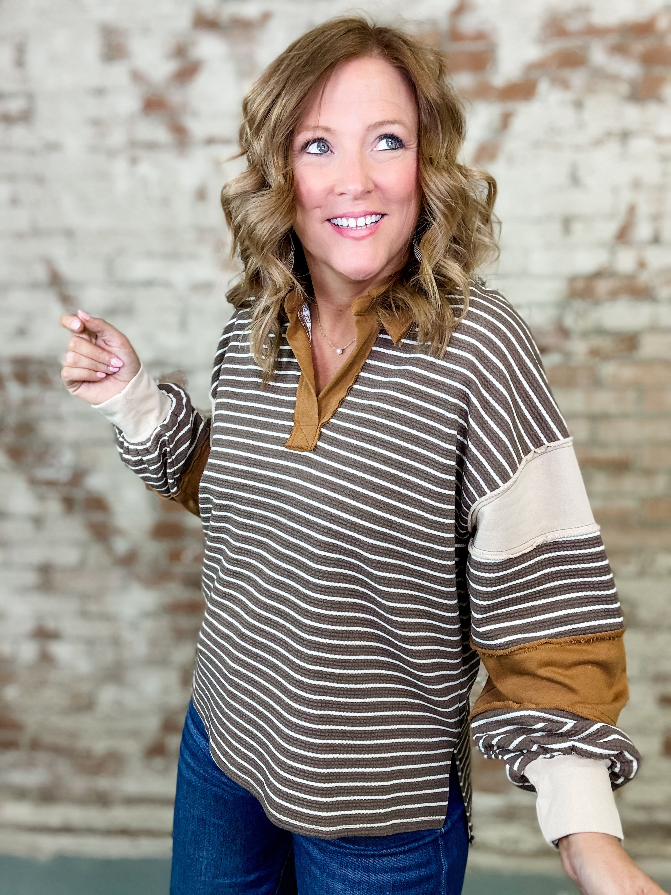 Shaina Stripe Top