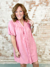 Shannon Fringe Button Down Dress