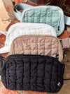 C.C. Quilted Puffer Belt Bag