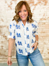 THML Beth Floral Print Top