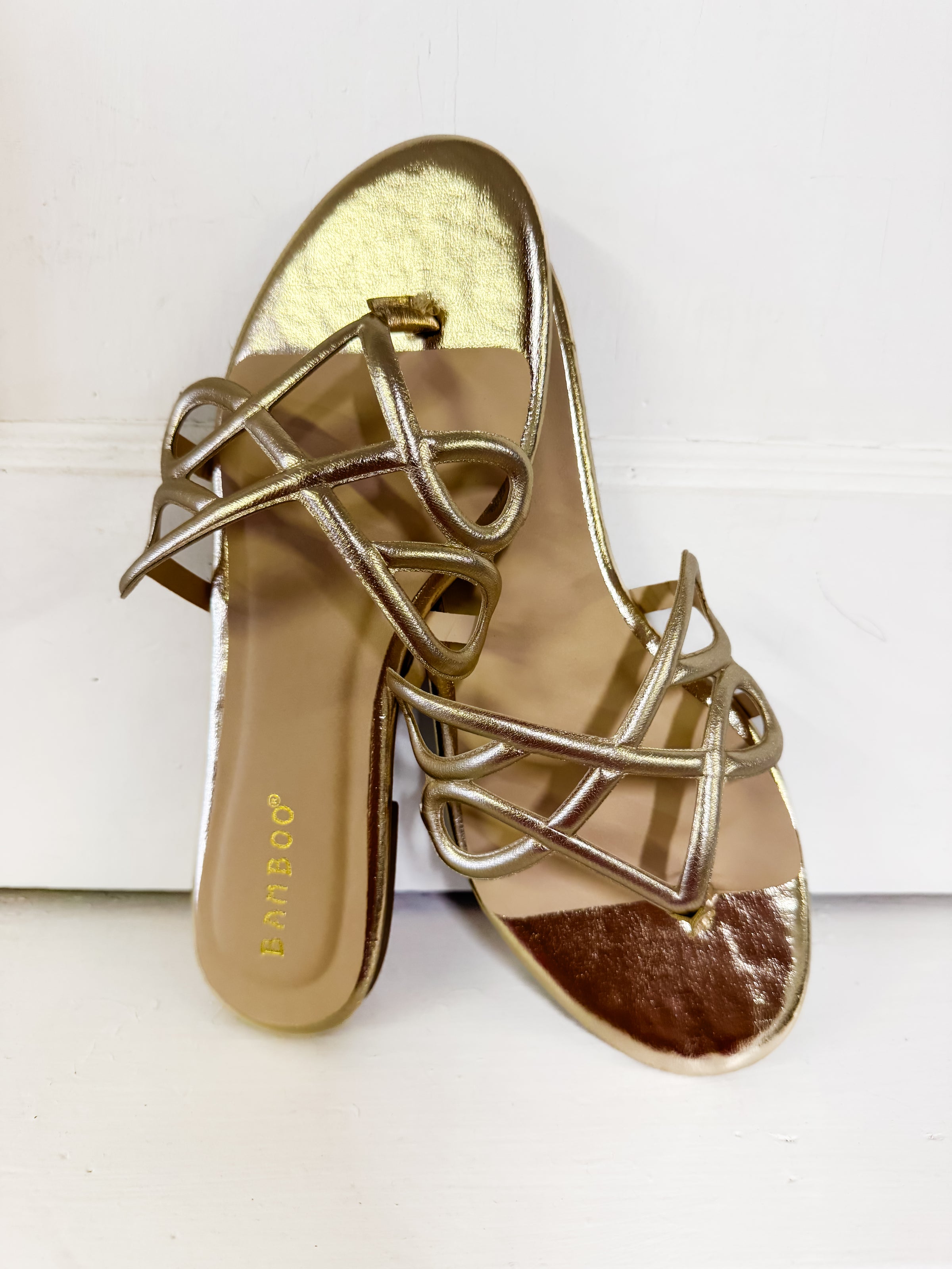 Cyndee Gold Sandal
